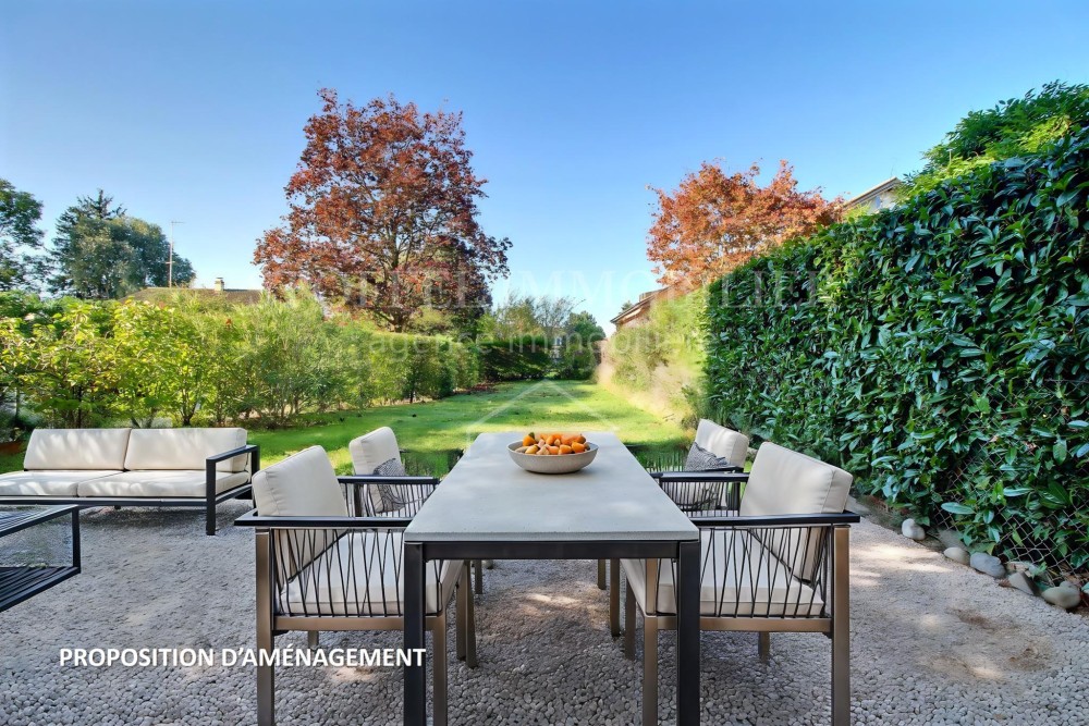 Bel appartement de 4 pièces avec grand jardin