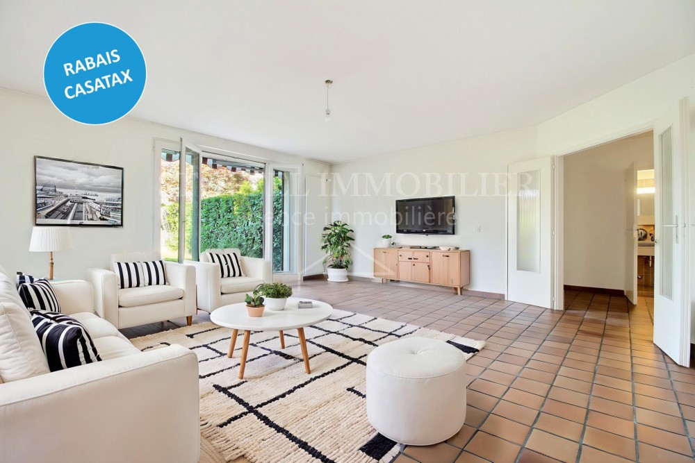 Bel appartement de 4 pièces avec grand jardin