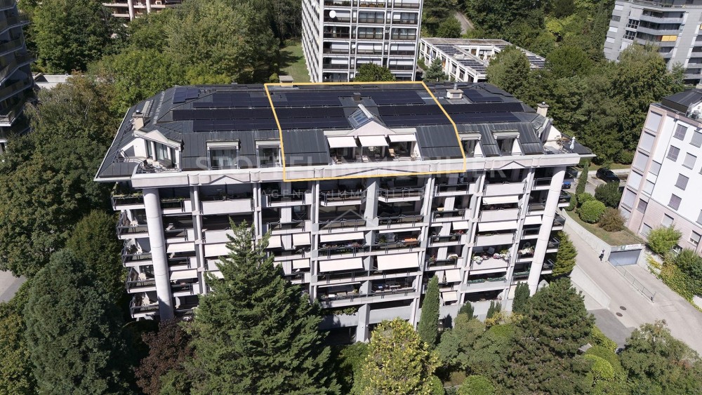 Rare attique avec vue imprenable et piscine intérieur - Petit-Saconnex - Exclusivité
